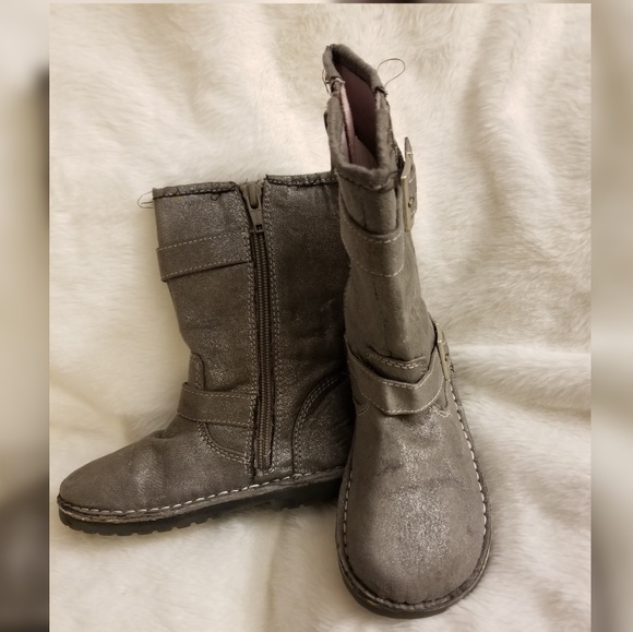 NWOT Toddler Gray Girls Cherokee Boots - Picture 4 of 5